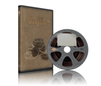 Film-DVD med meny och kapitelindelning